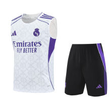 2025/26 RM White Vest Training Jersey(A Set)
