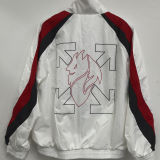 2025/26 AC White Windbreaker