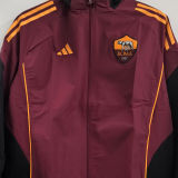 2025/26 Roma Red Windbreaker
