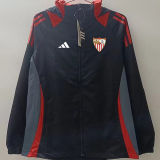 2025/26 Sevilla FC Black Windbreaker