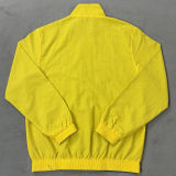 2026 Brazil Yellow And Blue Reversible Windbreaker 双面