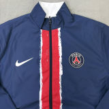 2026 PSG White And Blue Reversible Windbreaker 双面