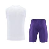 2025/26 RM White Vest Training Jersey(A Set)条纹