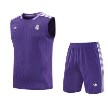 2025/26 RM Purple Vest Training Jersey(A Set)条纹