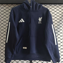 2026 LFC x AD Royal Blue Hoody  白三边 宝蓝色