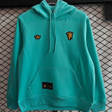 2026 M Utd Light Green Retro Style Hoody