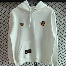 2026 M Utd White Retro Style Hoody 白色