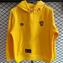 2026 M Utd Yellow Retro Style Hoody
