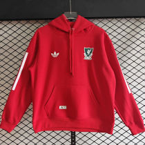 2026 LFC Red Hoody 白三边