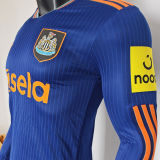 2025/26 Newcastle Third Player Version Long Sleeve Soccer Jersey