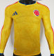 2026/27 Colombia Home Yellow Player Version Long Sleeve Soccer Jersey