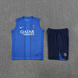 2025/26 PSG Baby Blue Vest Training Jersey(A Set)