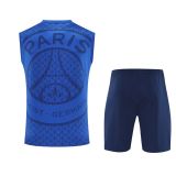 2025/26 PSG Baby Blue Vest Training Jersey(A Set)