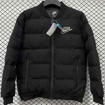 2026/27 NK Black Baseball Cotton Windbreaker Jacket BQ7704 黑标