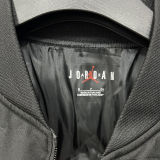 2026/27 Jordan Flight Black Baseball Cotton Windbreaker Jacket BQ7706  红标