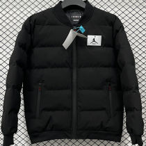 2026/27 Jordan Flight Black Baseball Cotton Windbreaker Jacket BQ7705 白标