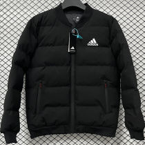 2026/27 AD Black Baseball Cotton Windbreaker Jacket BQ7701