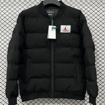 2026/27 Jordan Flight Black Baseball Cotton Windbreaker Jacket BQ7706  红标