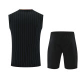 2025/26 M Utd Black Vest Training Jersey(A Set)