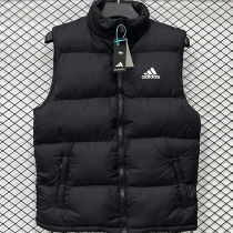 2026/27 AD Black Cotton Vest Jacket  J22002