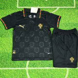 2026/27 Portugal Special Edition Black Kids Soccer Jersey