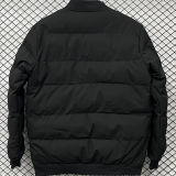 2026/27 NK Black Baseball Cotton Windbreaker Jacket BQ7704 黑标