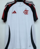 2025/26 Flamengo 1:1 Quality Away White Fans Soccer Jersey 全广告