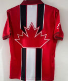 1998 Canada Home Red Retro Soccer Jersey