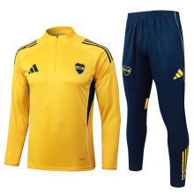 2025/26 Boca Yellow Sweater Tracksuit