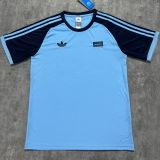 2026 AD x OASIS Blue Retro Style Fans Soccer Jersey