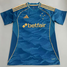 2025/26 Cruzeiro Third Blue Fans Soccer Jersey