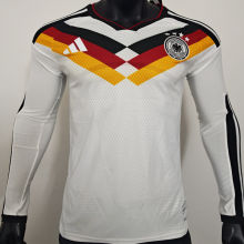 2026/27 Germany Home White Player Version Long Sleeve Soccer Jersey