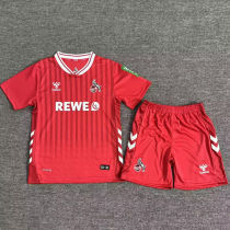 2025/26 1. FC Köln Away Red Kids Jersey