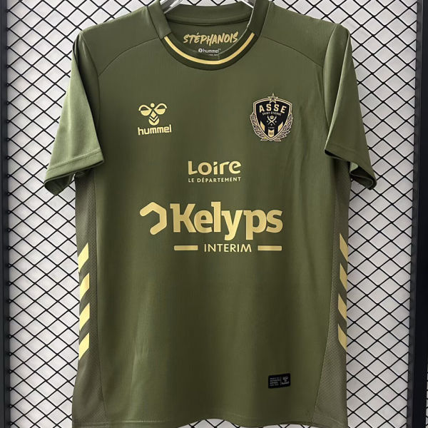 2025/26 Saint-Étienne Third Fans Soccer Jersey 圣埃蒂安