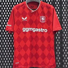 2025/26 Twente Home Red Fans Soccer Jersey