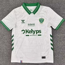 2025/26 Saint-Étienne Away White Fans Soccer Jersey 圣埃蒂安