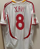 2006 Spain Away White Retro Soccer Jersey