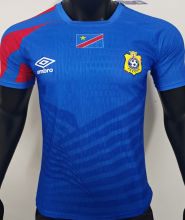 2025 Congo DR Home Blue Player Version Soccer Jersey 民主刚果