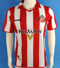 2004/2005 Sunderland Home Retro Soccer Jersey