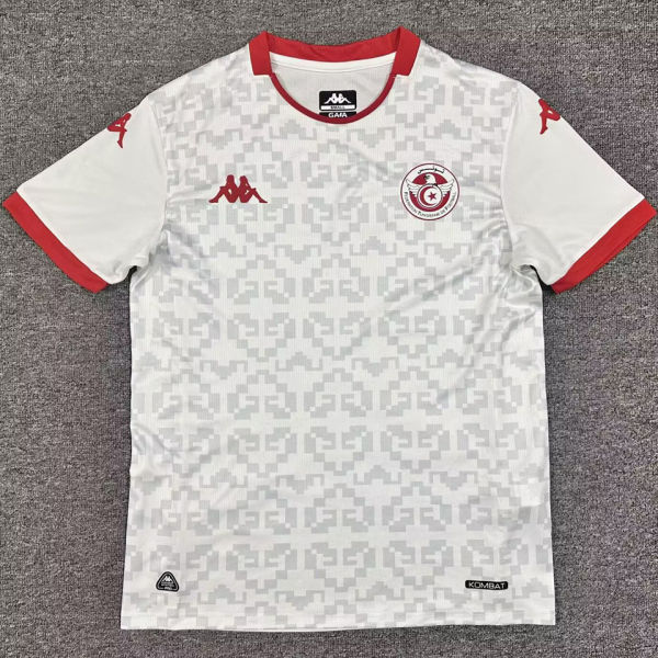 2026/27 Tunisia Away White Fans Soccer Jersey