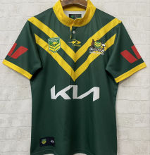 2026 Australia Green Rugby Jersey 澳大利亚