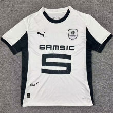 2025/26 Rennais Away White Fans Soccer Jersey