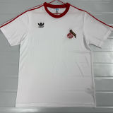 1976/1977 1. FC Köln Home White Retro Soccer Jersey