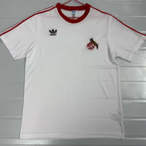 1976/1977 1. FC Köln Home White Retro Soccer Jersey