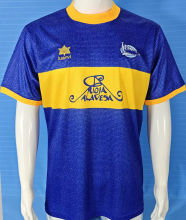2000/2001 Alaves Blue Retro Soccer Jersey