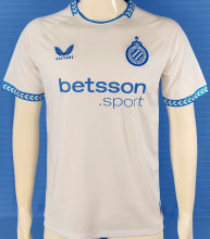 2025/26 Club Brugge Away White Fans Soccer Jersey