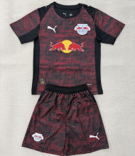 2025/26 RB L Third Kids Soccer Jersey 莱比锡红牛