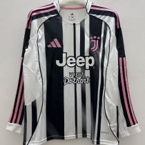 2025/26 JUV Home Fans Long Sleeve Soccer Jersey