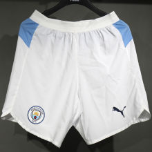 2025/26 Man City Home White Player Version Shorts Pants (A+球员版)