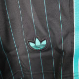 2025/26 LFC Black Retro Style Shorts Pants